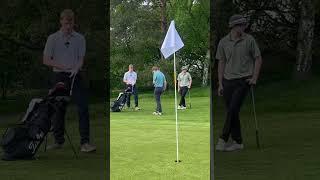 Golf turns into snooker #golf #golfingwithfriends #golfchannel #golfswing #golfcourse #golfvideo