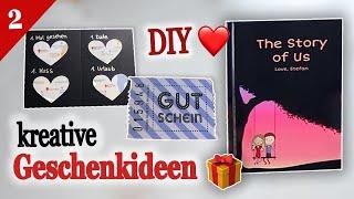 Geschenkideen für den Freund / Freundin DIY - Weihnachten Jahrestag selber machen | Emily Joanna