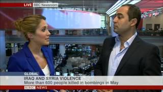 Anne-Marie Tomchak on Global, BBC World News: Iraq sectarian violence