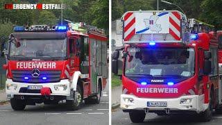 [NEUES HLF & KREIS-DLK ] - LÖSCHZUG der FEUERWEHR HATTINGEN rückt aus!