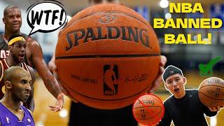 Testing The BANNED NBA Basketball That All The Players HATED! (NBA Spalding Cross Traxxion Test)