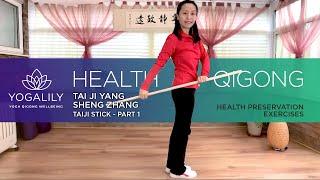Taiji Stick Qigong - Part 1 | Tai Ji Yang Sheng Zhang | Health Qigong