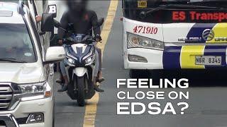 Enforcement of the EDSA busway - Southbound