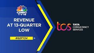 TCS Q2 Earnings LIVE |  Net Profit ₹11,342; $ Revenue At 13-Quarter Low | CNBC TV18