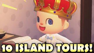  10 VIEWER ISLAND TOURS! Visiting YOUR Islands in Animal Crossing New Horizons!