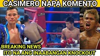 BREAKING: MARTIN PANALO VIA TKO, CASIMERO NAG KOMENTO