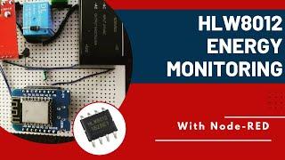 Power outlet with Energy Monitoring with Node-RED, ESP8266 and HLW8012