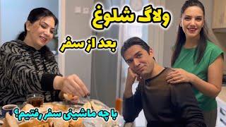 کارهای بعد از  سفر و تمیز کاری | خونه لیلا جون | آشپزی  | کلاس نقاشی