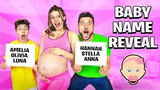 REVEALING Our BABY'S NAME! 