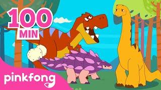 Dinosaurios para niños | El Diario de T-Rex y más | Pinkfong Cuentos y Canciones Infantiles