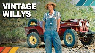 VINTAGE WILLYS: Trail Wheeling 70-Year-Old Flat Fender Jeeps | EP5