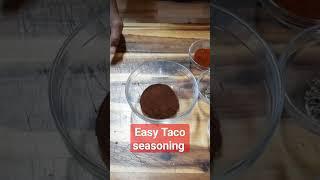 homemade taco seasoning #recipe #youtubeblack