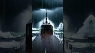 Mariner's Midnight Odyssey #sea #storm #ship #ocean #deck