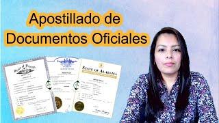 Apostillado de Documentos Oficiales