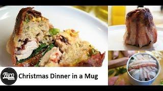 Christmas Dinner in a Mug - Microwave Mug Meals by Theo Michaels - Christmas Special!