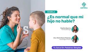 ¿Es normal que mi hijo no hable? | Clínica Alemana