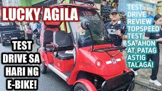 HARI BA KAMO NG E-BIKE SI LUCKY AGILA YAN TINUTULARAN PERO DI MAPANTAYAN KAYA TEST DRIVE NA NATIN!