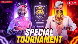 SEASON 1 - TEAM RBG SPECAL TOURNAMENT FINALS // BEST OF 3 MATCHES // FREE FIRE LIVE TELUGU