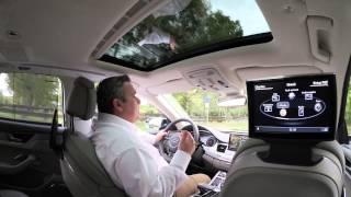 Audi A8L W12 Facelift 2014 Rear Seat Entertainment - Vorstellung / Test / Erfahrungsbericht