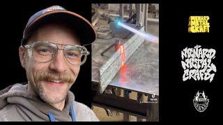 Menard Metal Craft Top Tiktok's Compilation : Forging Straps