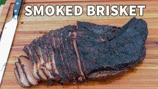 Smoked Brisket in a Pellet Smoker