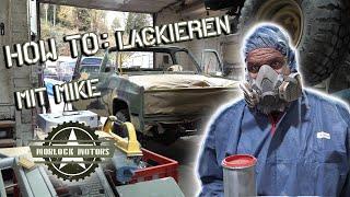 Morlock Motors - "HOW TO" - Chevy K30 Lackieren mit Mike