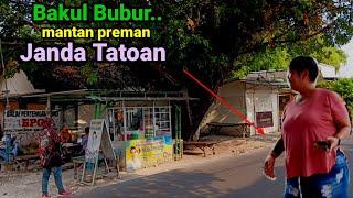 HEBOH LAGI!!,Penjual Bubur nyentrik dan Gaul bertato Mama Nurul Kedungadem Bojonegoro Viral lagi.