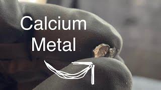 Calcium Metal From Bones