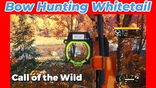 Bow Hunting White-tail from a tree stand in New England Mountains! The Hunter: Call of the Wild