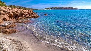 Soft Waves of a Corsican Plage de Villata Beach - Very Relaxing Sounds of the Sea