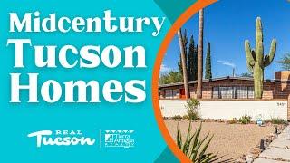 Tour 5 Tucson Arizona MID CENTURY Neighborhoods built by LUSK HOMES from 1950 to 1966.