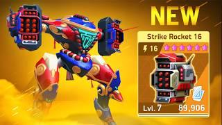 NEW WEAPON Strike Rocket 16 - Panther, Paragon, Redox, Salvor - Mech Arena