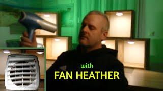 #621, Come relax with this HAIR DRYER and FAN HEATHER sound