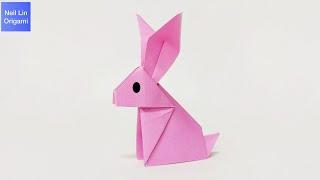 Cute Origami Rabbit Tutorial - How to Make a Paper Rabbit