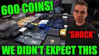 We DIDN'T EXPECT to BUY This Many Coins! ($57,000 Coin Collection)