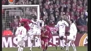 2002 October 2 Liverpool England 5 Spartak Moscow Russia 0 Champions League