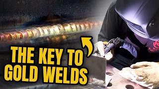 How To Get Gold TIG Welds On Stainless Steel