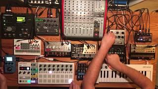 Volca Melodic House & Synthwave Jam (2019-10-12 Part II)
