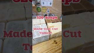 320 Bars of Soap!! In One Day!!#soapmaker #soap #soapmaking