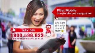 Dịch vụ Mobile banking - F@st Mobile - Techcombank