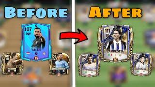 Upgrading My Subscriber’s Squad (107 to 110)  FC Mobile!