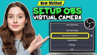 How to setup obs virtual camera 2024 | Full Guide