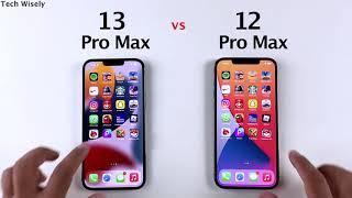 iPhone 13 Pro Max vs 12 Pro Max | SPEED TEST