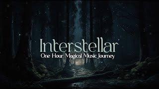 INTERSTELLAR soundtrack but it's relaxing ambient version | Immersive BGM, Melancholic Melody