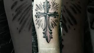 Cross tattoo by Kristo Pantera!