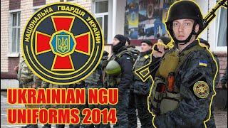 Ukrainian National Guard uniform of 2014 | a rare, blue digital pattern known as Gaduka (Viper).