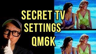 TCL QM6K TV Settings for brighter better SDR & HDR