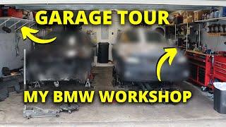 Garage Tour: My 2-Car Garage Turned into a BMW Workshop!