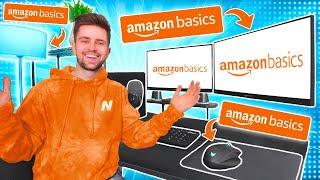 I Bought The Complete "Amazon Basics" Gaming Room..