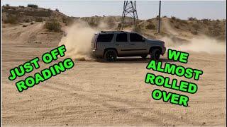 OFF-ROADING//WE ALMOST ROLLED OVER//ELIS GARAGE #Elisgarage#Tahoe#offroad